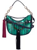 tassel detail shoulder bag