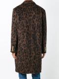 leopard print coat