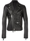 double zip biker jacket