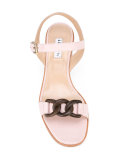 sandals with chain detailing