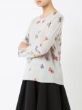 butterfly print jumper