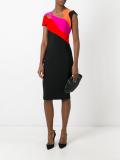 colour block pencil dress