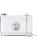 logo plaque clutch