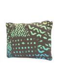 'Manhole Teddy' zipped pouch