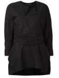 belted blouse