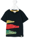 crocodile print T-shirt 