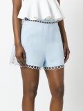 "Winsome' eyelet-trimmed shorts