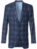 checked blazer 