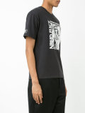 surfer print T-shirt