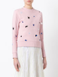 embroidered figures jumper 
