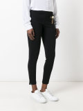cropped embellished leggings