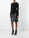 pinned sweater