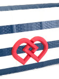 mini DD striped crossbody bag