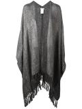 fringed poncho 