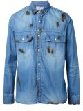 destroyed denim shirt
