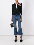 sequinned flower cardigan 