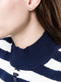 asymmetric stud earrings