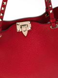 'Rockstud'梯形手提包