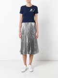 chest logo print T-shirt