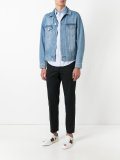 stretch gabardine chinos