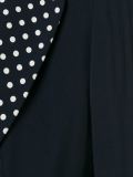 polka dot detail jacket 