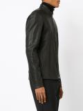 high neck zipper jacket