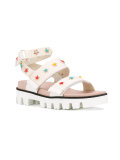 star studded strapped sandals
