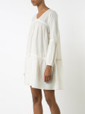 gauze tiered dress