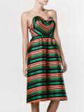 striped dress