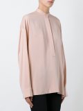 rear tie fastening blouse