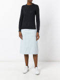 'Annabelle' pointelle-knit sweater
