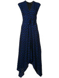 textured shift dress