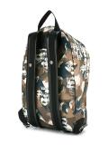 camouflage print backpack