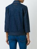 distressed denim jacket