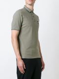 logo patch polo shirt