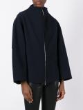 zipped coat 