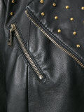 studded leather jacket