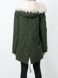 raccoon fur trim parka 