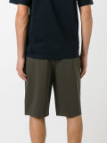 drawstring track shorts 