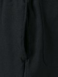 elasticated waist cropped trousers