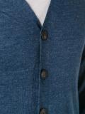 V-neck buttoned cardigan