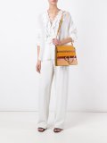 striped Faye shoulder bag