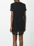 logo print T-shirt dress