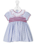 polka dots flared dress