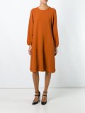 long sleeve a-line dress