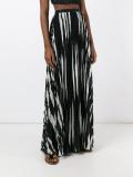 pleated maxi skirt 