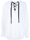 'Piquet Peasant' blouse