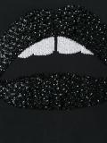 'Flower Sequin Lip Kate' T恤