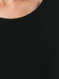 exposed seam knit dress