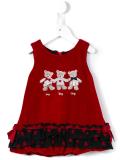 teddy bear velvet dress